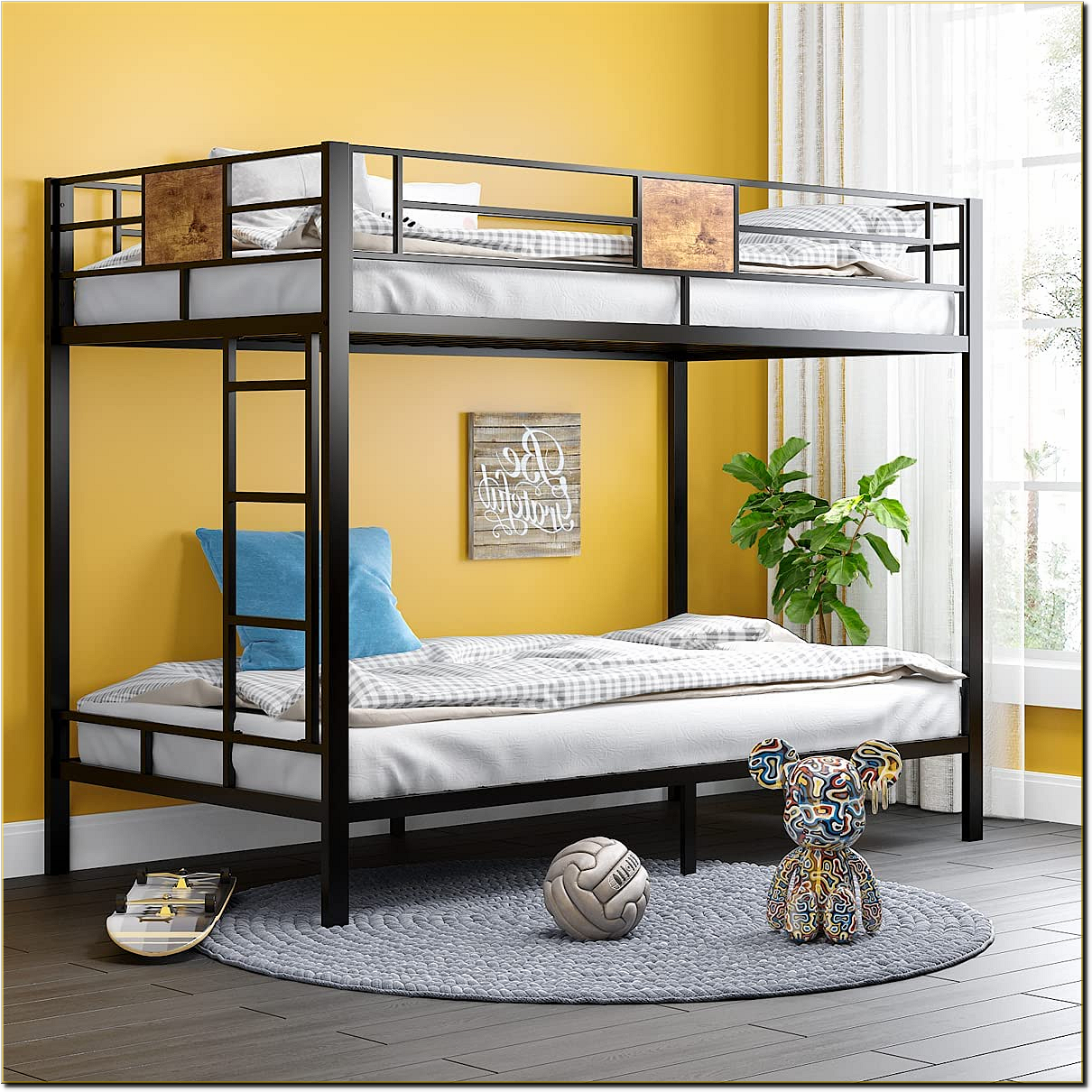 Sturdy Metal Bunk Bed on Sale